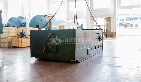 供熱量 4200kw 燃?xì)鉄崴b箱式移動(dòng)熱源